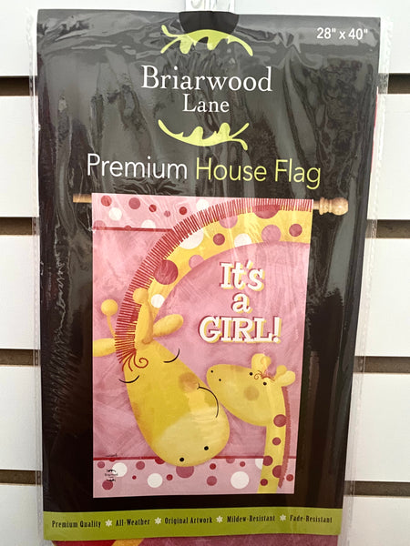 It’s a Girl House Flag