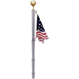 In-Ground Telescoping Flagpole 9' - 21'