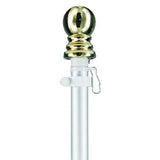 Gold Ball Flag Pole Topper
