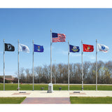 In-Ground One-Piece Flagpole 15' - 20'