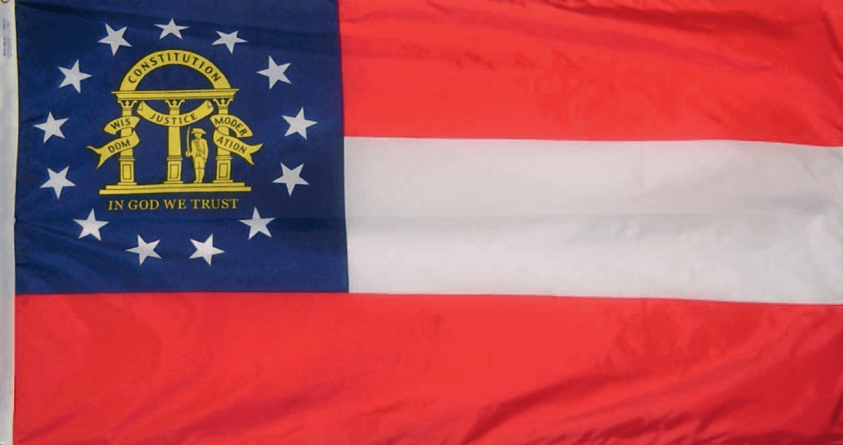 Georgia State Flag by Annin Flagmakers