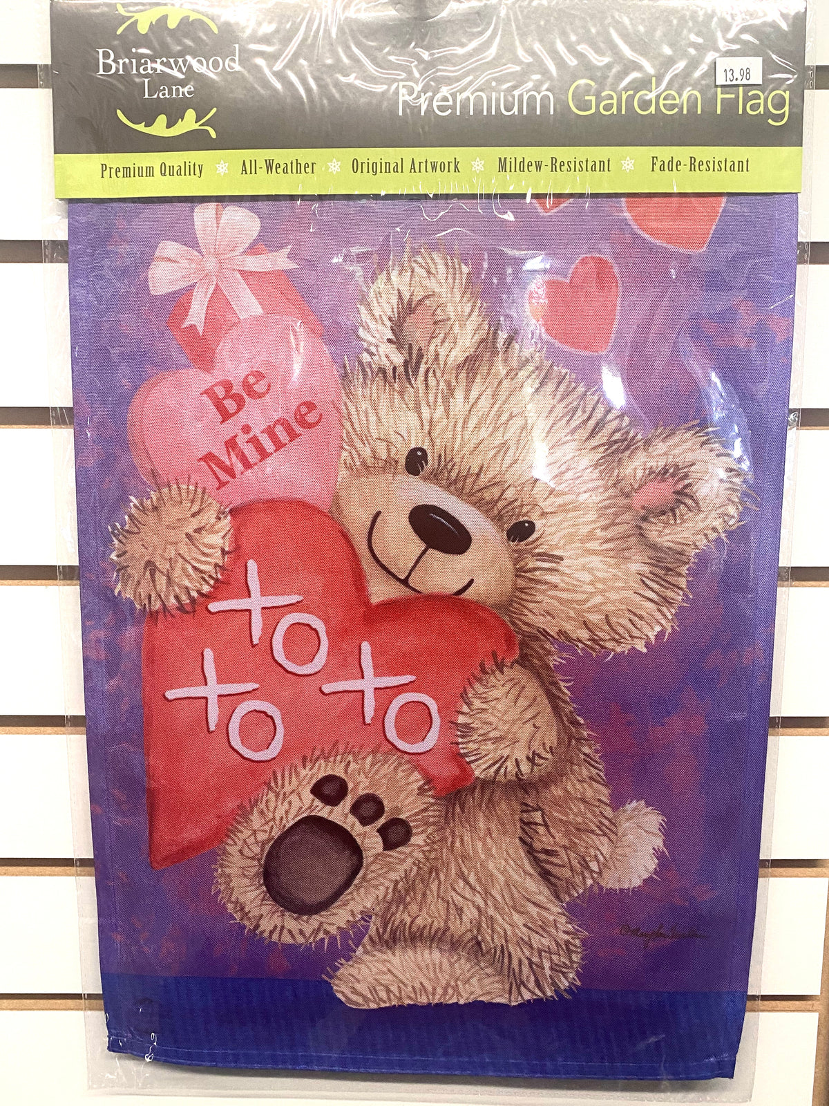 Be Mine Valentines Garden Flag
