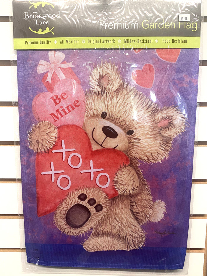 Be Mine Valentines Garden Flag