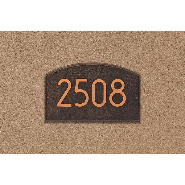House Plaque Modern Arch