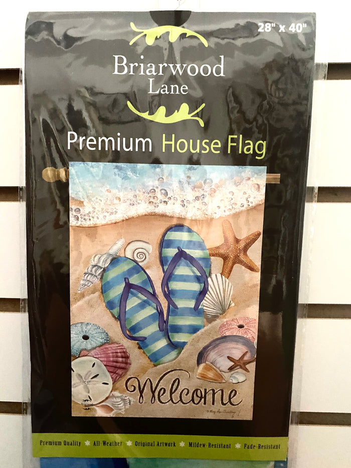 Welcome Beach House Flag