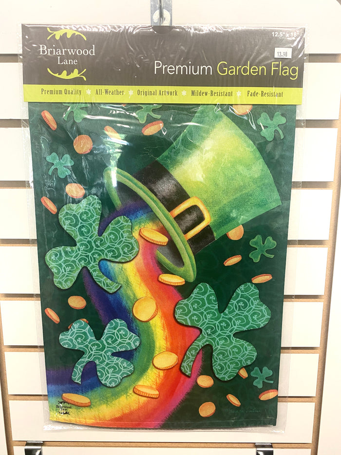 Lucky Irish Garden Flag