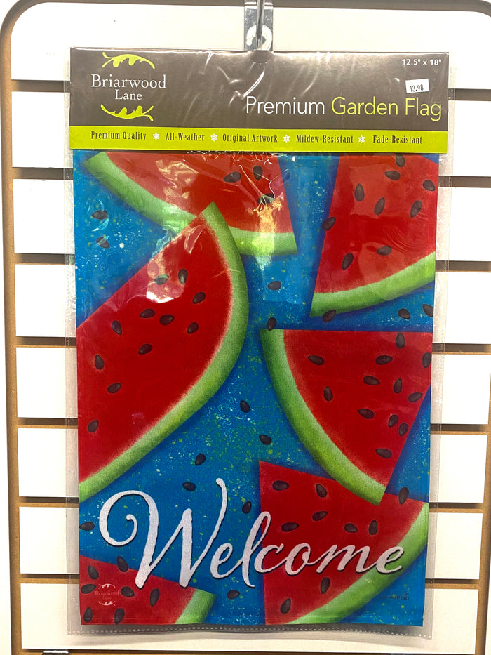 Watermelon Garden Flag