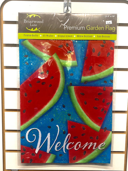 Watermelon Garden Flag