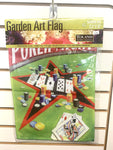 Poker Night Garden Flag