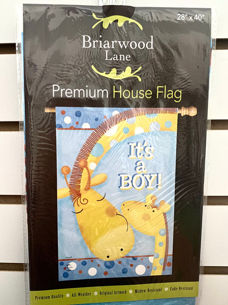 It’s a Boy House Flag