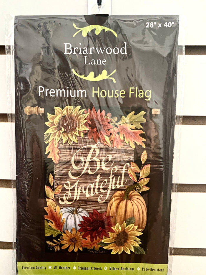 Be Grateful House Flag