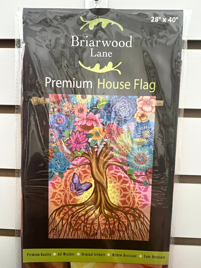Tree of Life Inspiration House Flag