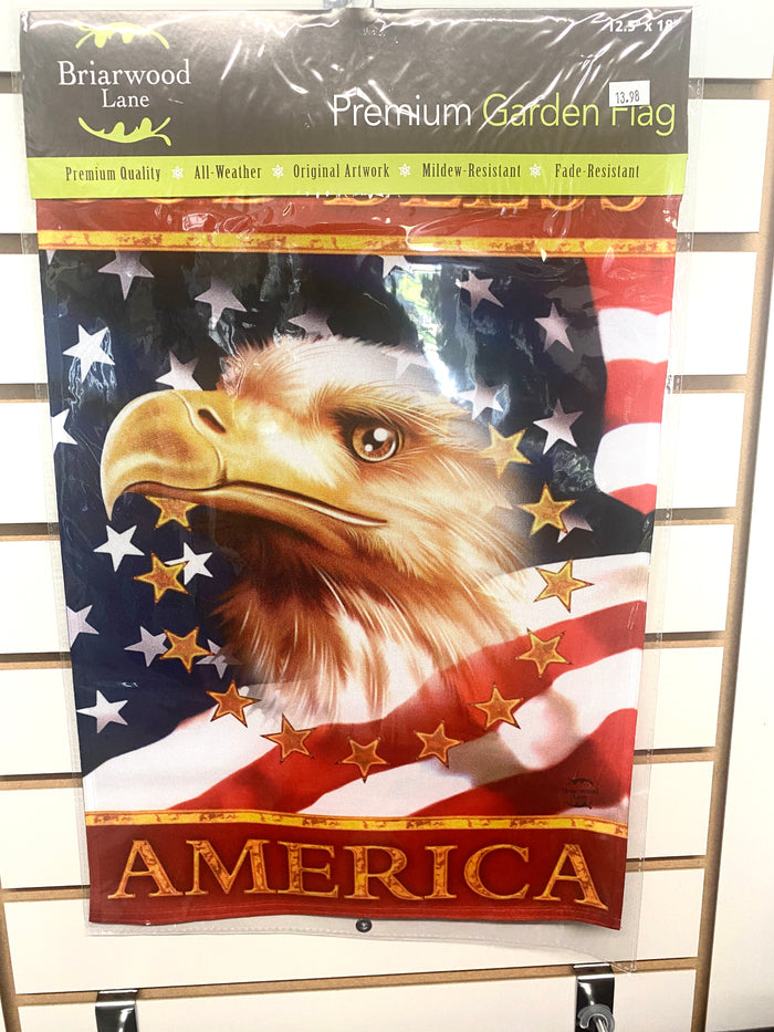 American Eagle Garden Flag