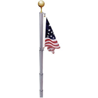 In-Ground Telescoping Flagpole 9' - 21'