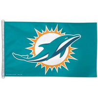 Miami Dolphins Flag New Logo
