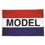 Horizontal Model Real Estate Attention Flag