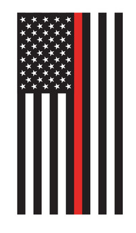 U.S. Thin Red Line Flag