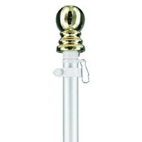 Gold Ball Flag Pole Topper