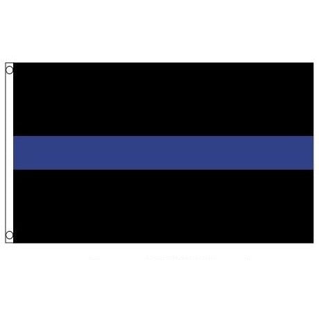 Thin Blue Line Flag