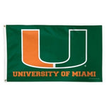 University of Miami Hurricanes Flag