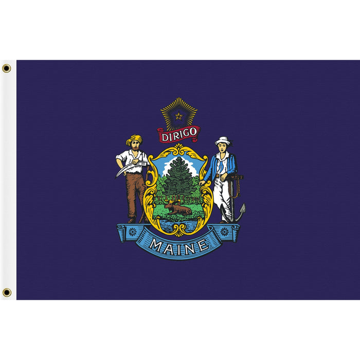 Maine State Flag