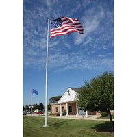 In-Ground One-Piece Flagpole 15' - 20'