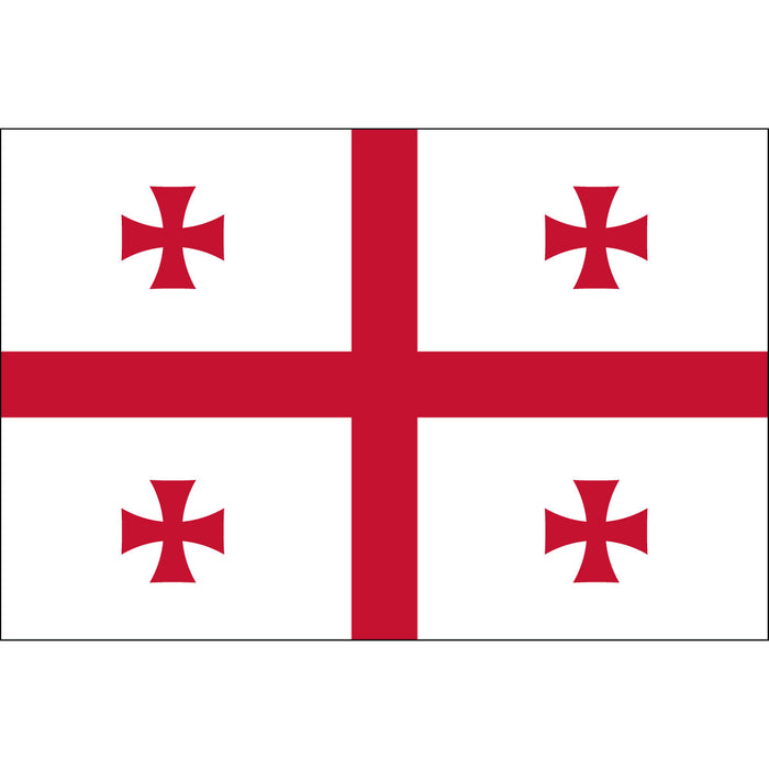 Country of Georgia Flag