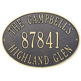 House Plaque Oval