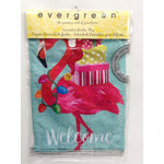 Holiday Flamingo Garden Flag