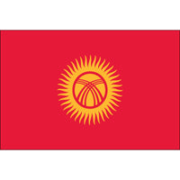 Kyrghvstan Flag