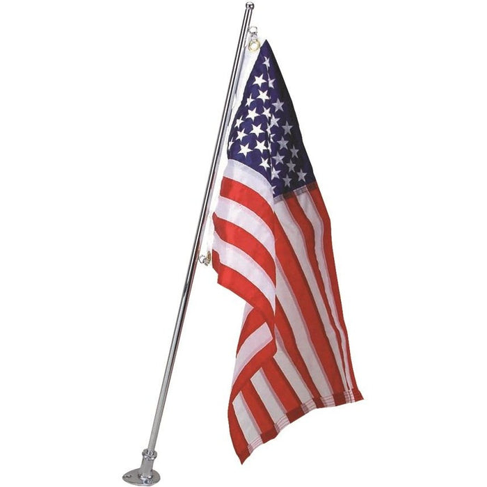 Mounted Marine Flagpole