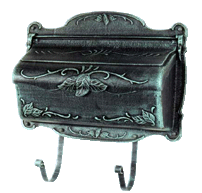 Wall Mount Floral Mailbox