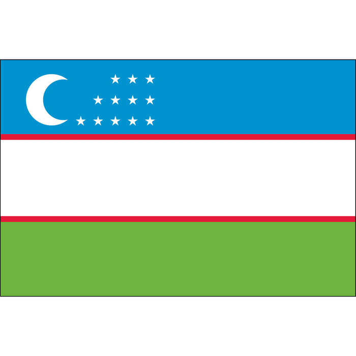 Uzbekistan Flag