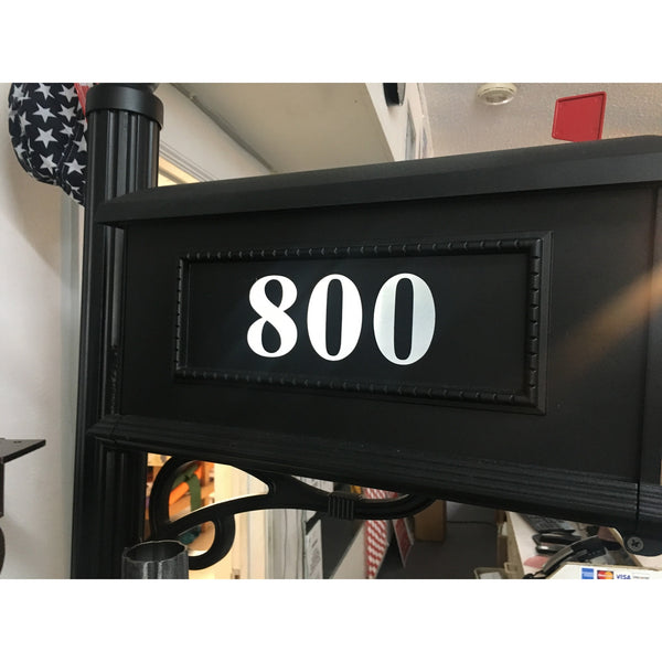 Custom Vinyl Numbers